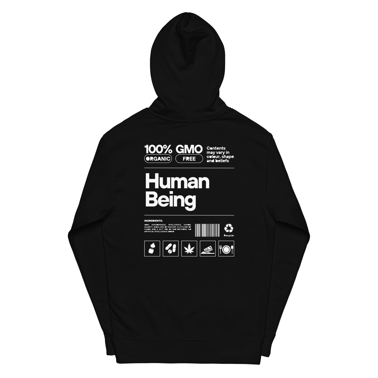 GMO hoodie
